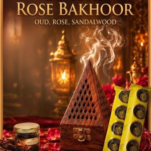Luxury Rose Bakhoor - Sniff & Spark